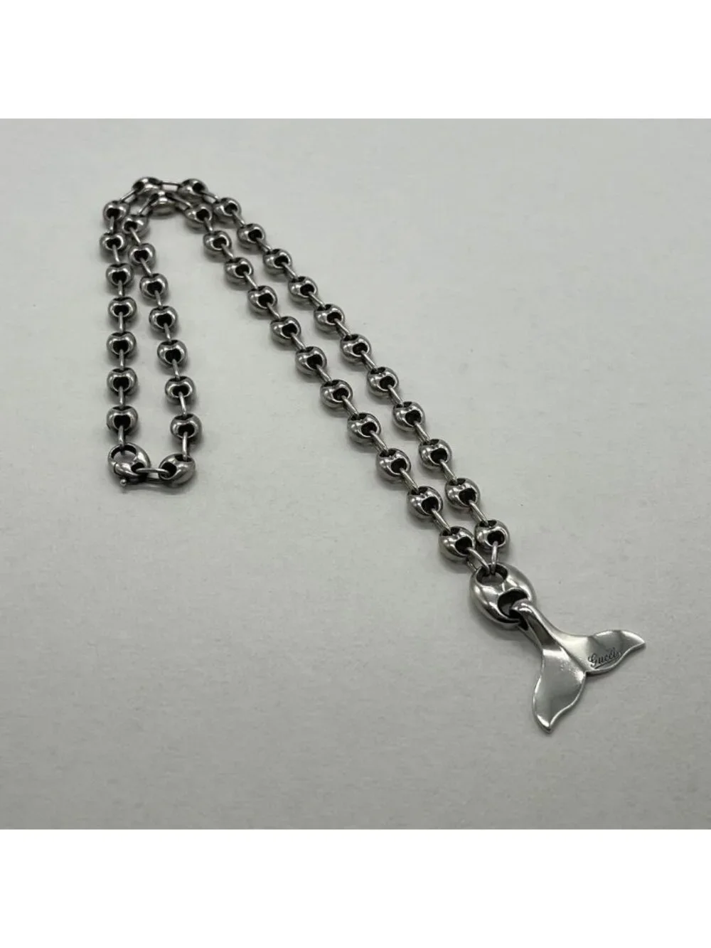 Gucci Marina Chain Whirlpool Motif Necklace
